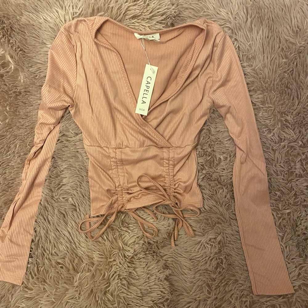 Long sleeve crops tops